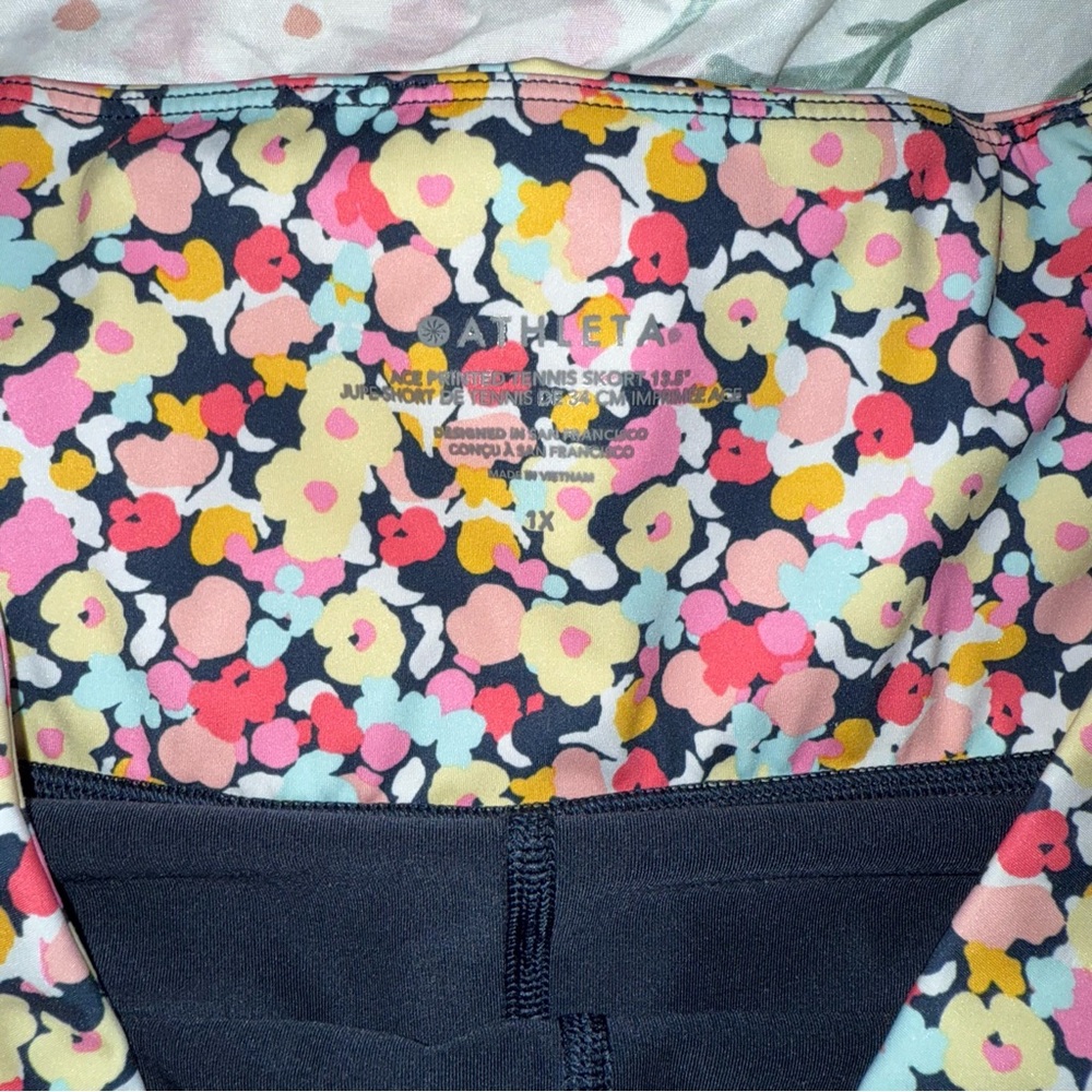 Athleta Multicolor Floral Skort - image 3